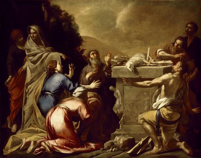 The Sacrifice of Noah by Antonio de Bellis